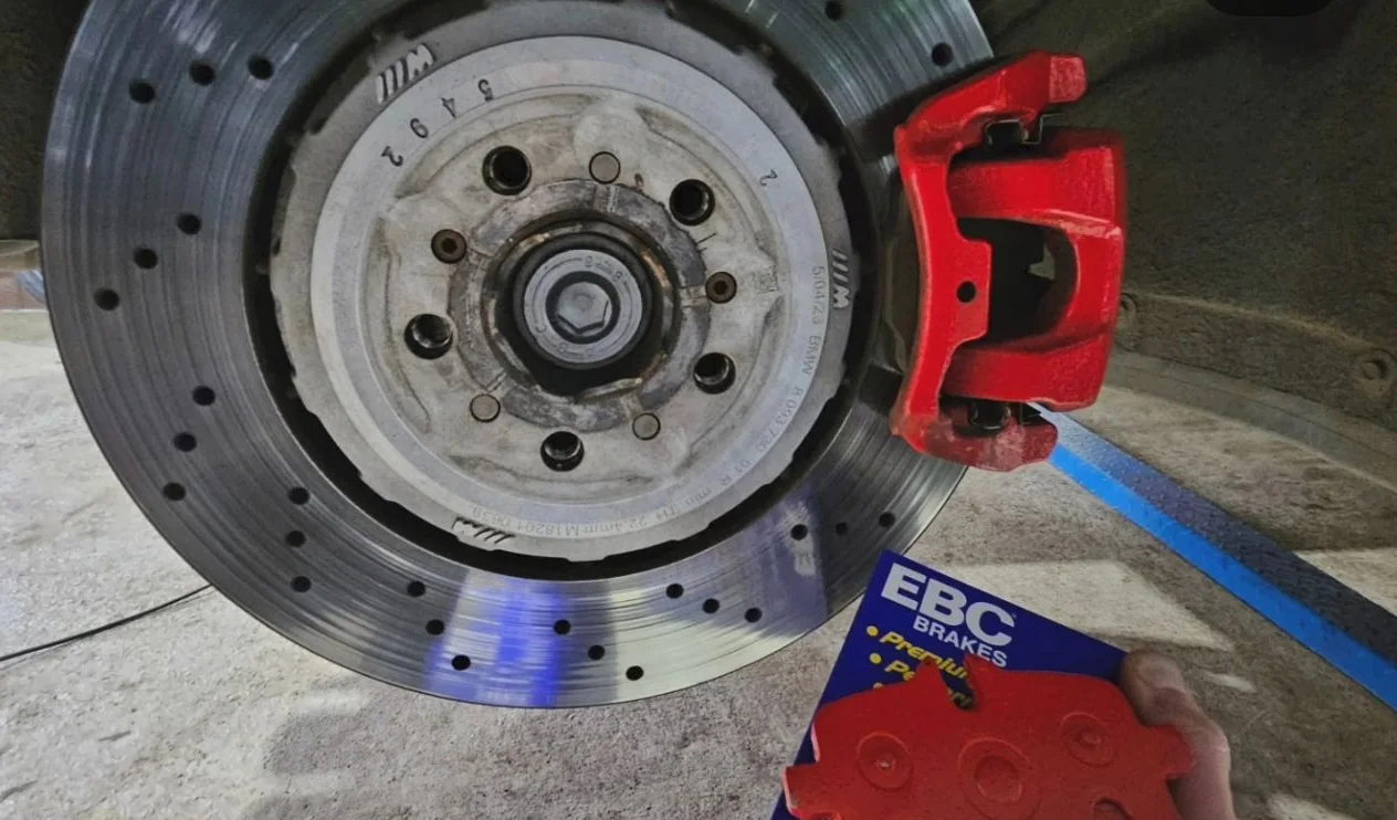 BMW M4 — EBC brake upgrade
